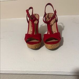 American Rag Red Platform Sandals